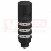 TL50BLGY2R1AOSQ světelný sloup TL50BL, barva ZE svítí, ŽL bliká, RU rotuje + alarm, extrem.intenzita světla, 12-30V DC, 24V AC, mont.závit M30x1,5mm, rozměr pr.50xv193,2mm, IP67, připojení M12/5pin (3085749)