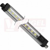 WLS28-2CW1130L25XPBQ osvětlení pracovní plochy 12-30V DC, barva bílá kaskádovatelná, 2400lumen, 6500K, difuzor akrylát čirý, 25° čočky, konekto M12/4pin, tělo hliník + vypínač I-O-II, rozměr 		1211x28x32,2mm, IP50 (3087841)