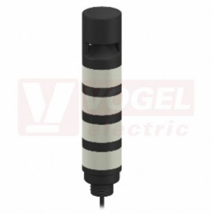 TL50HBGYRAOS světelný sloup TL50H, barva MO, ZE, ŽL, RU + akus.signalizace - přerušovaná, 18-30V DC, 24V AC, mont.závit M30x1,5mm, rozměr pr.50xv270,3mm, IP67, připojení kabelem 2m (3074741)