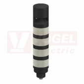TL50HGBYRAOSQ světelný sloup TL50H, barva ZE, MO, ŽL, RU + alarm 99dB, vyšší inten.světla, 18-30V DC, 24V AC, mont.závit M30x1,5mm, rozměr pr.50xv278,7mm, IP67, připojení M12/8pin (3095348)