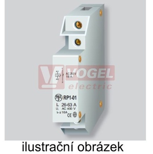 §RP1-01  4-10A relé přednostní proudové 4-10A - rozpínací, montáž na DIN lištu, š=18mm  DOPRODEJ