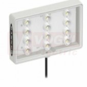 WLAW190X180L11 osvětlení pracovní plochy WLA Area, 12-30V DC, barva bílá, + 11° čočka, 1100 lumen, 6500K, kabel 2m, rozměr 184,9x180,1x25,8mm, IP69K (3018248)