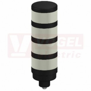 TL70BGYRQ světelný sloup TL70, barva MO, ZE, ŽL, RU, 12-30V DC, mont.závit M30x1,5mm, rozměr pr.50xv261,6mm, IP65, připojení M12/5pin (3092337)