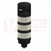 TL70RYGAQ světelný sloup TL70, barva RU, ŽL, ZE + akus.signalizace, 12-30V DC, mont.závit M30x1,5mm, rozměr pr.50xv268,6mm, IP65, připojení M12/5pin (3097450)