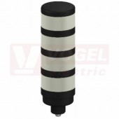 TL70DXN2BGYRQ světelný sloup TL70, barva MO, ZE, ŽL, RU 12-30V DC/2,4GHz, mont.závit M30x1,5mm, rozměr pr.50xv261,6mm, IP65, připojení M12/8pin (3094247)