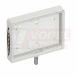 WLAW275X180Q osvětlení pracovní plochy WLA Area, 12-30V DC, barva bílá, 1650lumen, 6500K, konektor M12/4pin, barva těla šedá, rozměr 297,5x180,1x25,8mm, IP69K (3017608)