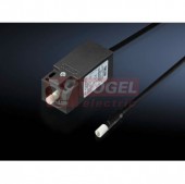 SZ2500.460 dveřní polohový spínač pro systémové LED svítidlo, 230VAC/24VDC 1A, s přívodním kabelem délky 600mm, norma ENEC, vč. upev.mat.