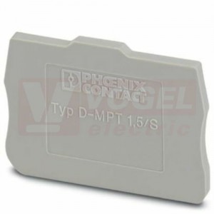 D-MPT 1,5/S bočnice šedá, š=2,2mm (3248120)