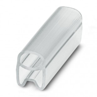 PATG 1/15 Nosiče označení vodiče, nasouvací, transparentní, pro štítek 4x15mm, průměr vodiče 1,5-2,5 mm, materiál PVC V0 (1013025)