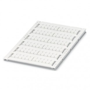UCT1U-TM 5 štítek popisovací 10x5mm, bílý, 1 balení 10 karet, popis.pole š 5mm x v 10mm (0803204)