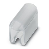 PATG 1/12 Nosiče označení vodiče, nasouvací, transparentní, pro štítek 4x12 mm, průměr vodiče 1,5-2,5 mm, materiál PVC V0 (0827077)