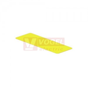 ESG 8/20 MM GE WPE1000 MultiMark, značení přístrojů, štítek 8x20mm, žlutý, samolepící, materiál Polyester (2496800000)