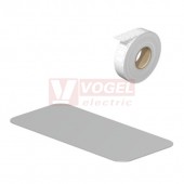 SM 27/12.5 MM GR WPE100 MultiMark, značení do nosičů štítků ovl.hlavic, štítek š/v 27x12,5mm, šedý, samolepící, materiál Polyester (2496860000)