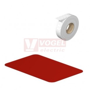 SM 27/18 MM RT WPE100 MultiMark, značení do nosičů štítků ovl.hlavic, štítek š/v 27x18mm, červený, samolepící, materiál Polyester (2496910000)