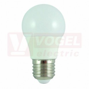 Žárovka LED E27 230VAC   8W 2700K teple bílá, velikost A50, teplá bílá, 824lm, 2700K,  úhel vyzař.270°,