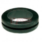 DA  80/110/20 průchodka gumová HELAVIA, černá, pr.mont.otv.11mm, tl.2mm (-30 až +90°C)