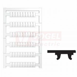 WS 10/5 M PLUS MC NE WS MultiCard, štítek bez potisku, bílý, š5mm x v10mm, PA 66 (2003770000)