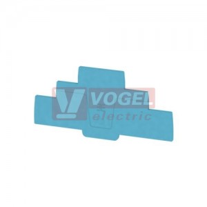 AEP 3T 2,5 BL bočnice sv.modrá pro  svorky A-Series  3-patrová 1/1 (2428860000)