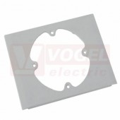 Podložka přístrojová 8450-11HF_HB pro PK..X70D HF, bílý RAL9003, bezhalogenová