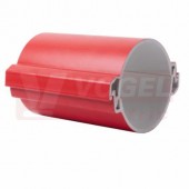 Chránička 06110P/2 BA KOPOHALF, 750N, 97/110mm, červená, v rozloženém stavu, (dělená), PVC (délka 3m)