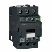 LC1D25EHE    Stykač 3P 25A AC-3, 130V AC/DC, pom.kont. 1"Z"+1"V" šroub.svorky s elektronicky řízenou cívkou