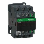 LC1D18BNE   Stykač 3P 18A AC-3, 60V AC/DC, pom.kont. 1"Z"+1"V" šroub.svorky s elektronicky řízenou cívkou