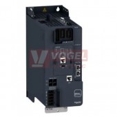 ATV340U75N4E Frekvenční měnič 7,5 kW, In = 16,5 A, 3 x 380 až 480 V, IP 20, třída 3C3 a 3S3, EMC filtr C3, Ethernet