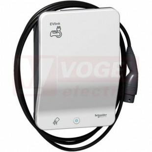 EVB1A7PCRI nabíjecí stanice Smart Wallbox s integ. kabelem T2 - 7 kW - RFID