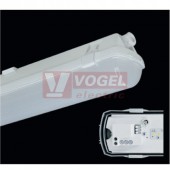 PRIMA LED 1.5ft SNS PCc 5500/840 M1h svítidlo průmyslové s modulem LED 1x5500 lm se senzorem pohybu, spektrum 840RJ a nerez. klipy-nouzový modul 1 hod.(64294)