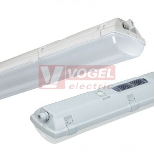 FUTURA 2.4ft PCc Al 5200/840 DALI M1h svítidlo průmyslové s modulem LED 2x2600 lm, spektrum 840RJ,AIchladič, s reg stmívání ovládané DALI protokolem a nouz modulem 1 hod, s nerez. klipy(75247)