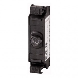 M22-FLED-W Prvek LED se sníženou hloubkou, bezšroubové svorky, čelní upevnění, 12-30VAC/DC, bílá (180795)