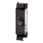 M22-FLED-W Prvek LED se sníženou hloubkou, bezšroubové svorky, čelní upevnění, 12-30VAC/DC, bílá (180795)