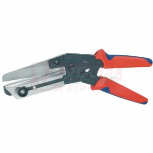 950221 KNIPEX  WT 110 P Nůžky na plasty a kabelové kanály do šíře 110mm s podpěrou 90°/max.rozevření 40mm