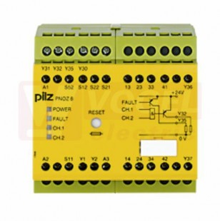 PNOZ 8 110VAC 3n/o 1n/c 2so (774764)