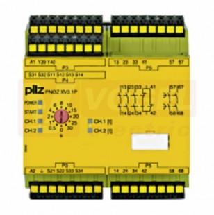 PNOZ XV3.1P C300/24-240VACDC 3no 1nc 2no (787538)