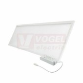 Svítidlo LED panel  36W (LEDPAN PRO2), 120 x 30 cm, 36W, 4000K, 4100lm, bílý - nestmívatelný, vyzař.úhel 120°, IP20, rozměr 1195x295x11 mm, živ. 50 000h (4738962-S)
