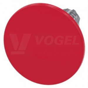 3SU1050-1CD20-0AA0 hřibové tlačítko, 22 mm, kulaté, kov, s vysokým leskem, červená, 60 mm
