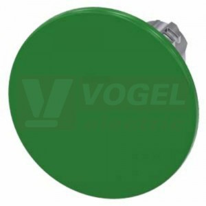 3SU1050-1CD40-0AA0 hřibové tlačítko, 22 mm, kulaté, kov, s vysokým leskem, zelená, 60 mm