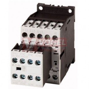 DILM7-22(24VDC) Výkonový stykač 7A/3kW AC-3, 22A AC-1, 2Z 2V, Uc=24V DC (106367)