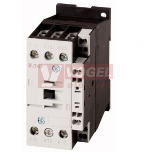 DILMC65(230V50/60HZ) Výkonový stykač 65A/30kW AC-3, 80A AC-1, bezšroubové svorky, Uc=230V/50HZ, 230V/60HZ (278033)