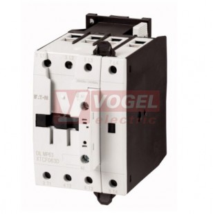 DILMP63(RDC24) Výkonový stykač 4pólový 40A AC-3, 63A AC-1, Uc=24V DC (109869)