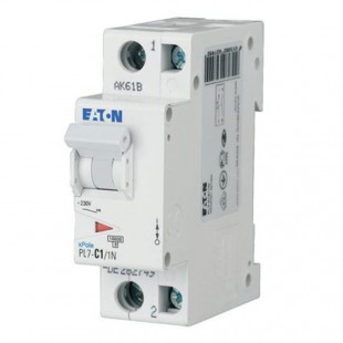Jistič 1P+N   3,0A C PL7-C3/1N 10kA Eaton (165235)