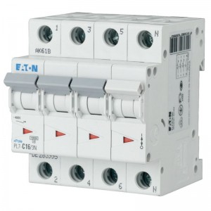 Jistič 3P+N 3,0A C PL7-C3/3N 10kA Eaton (165273)