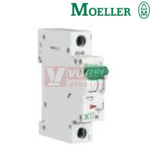 Jistič 1P   6A C PL7-C6/1  10kA Eaton (262701)
