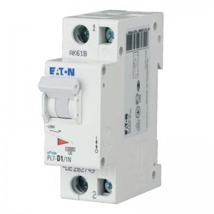Jistič 1P+N   3,0A D PL7-D3/1N 10kA Eaton (165246)