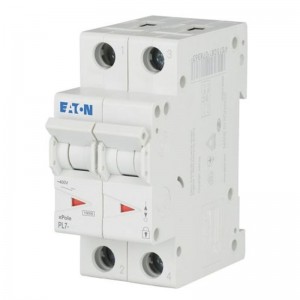 Jistič 2P 3,0A D (PL7-D3/2) 10kA Eaton (108185)