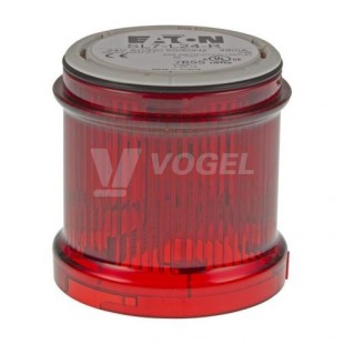 SL7-L120-R Modul D=70mm s nepřerušovaným světlem, včetně LED, 110/120V AC, IP66, červený (171469)