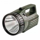 Svítilna AKKU LED nabíjecí (3810-10W) zelená, svět.tok 380lm, doba svícení 25h, voděodolná IP43,olovněný akumulátor, baterie SLA 4000mAh/4V, doba nabíjení 10h, ABS plast (P2307)