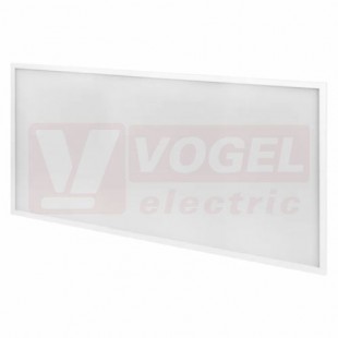 Svítidlo LED panel  18W 220-240V (PROFI PLUS), obdélníkový vestavný bílý, neutrální bílá, 1900lm, 4000K, IP20, úhel vyzař. 120°, tělo hliník, barva těla bílá, živ. 40000 hod., difuzor mléčný, rozměr 595x295x10,4mm, náhrada za žárovku 2x18W (ZR2212)