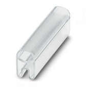 PATG 1/23 Nosiče označení vodiče, nasouvací, transparentní, pro štítek 4x23mm, průměr vodiče 1,5-2,5mm, materiál PVC V0 (1013847)